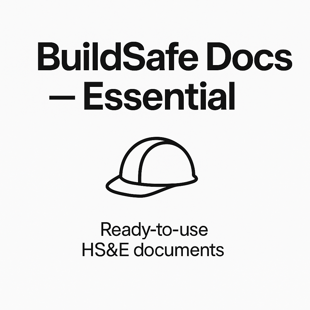 BuildSafe Docs — Essential (Starter)